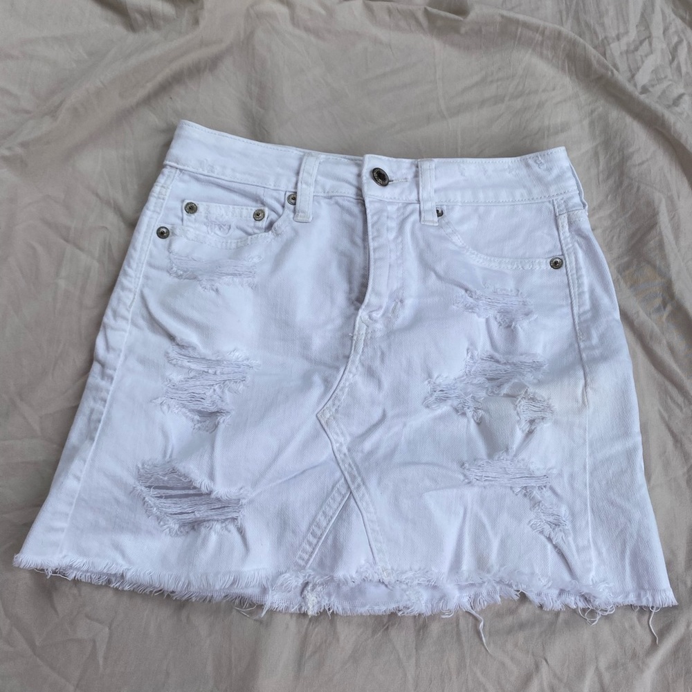 American Eagle Denim Mini Skirt